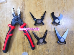 Kìm đa năng kìm nhọn kìm điện kìm cắt kìm tuốt dây điện bấm cos 5 trong 1 đổi đầu linh hoạt