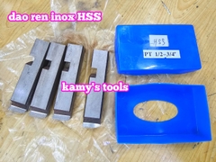 Dao tiện ren ống inox HSS Long Shun 1/2-3/4, 1-2, 2 1/2-3, 2 1/2-4 inch