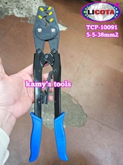 Kìm bấm cos Licota TCP-10081 dài 375mm 5.5-38mm2