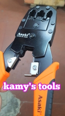 Kìm bấm mạng Asaki AK-9003 RJ10/RJ11/RJ12/RJ45, Kìm Bấm Mạng Lan