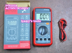 Đồng hồ đo điện vạn năng VOM DT9205A AC750V/DC1000V Digitale