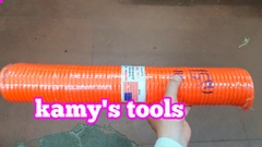 Dây xoắn hơi khí nén cam 5x8mm Luxtop 3 mét 6 mét 9 mét 12 mét 15 mét, dây hơi xoắn