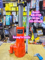 Kích con đội răng cơ khí 16 tấn cao 315mm-495mm Asaki AK-1705