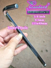 Lục giác bi hệ inch Standard 3/8 inch 9.5mm dài 235x49mm STD-68380