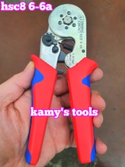 KÌm bấm cos lục giác HSC8 6-6A Vnimax Contact pin tròn rỗng tự điều chỉnh chính hãng