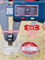 Bàn ren SKC M5x0.8 (5x0.8) đường kính 13/16 inch 20mm SKC-432005A