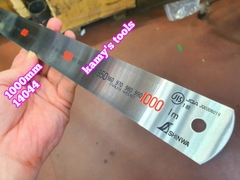Thước lá Shinwa inox 0-1000mm model 14044, thước lá 100cm