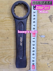 Cờ lê vòng đóng 36mm DIN7444 Clip-On CLO-22036