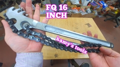 Cờ Lê Xích 15” Wetools Dài 375mm Mở Được Ống 130mm (Cảo Dây Xích 15”)