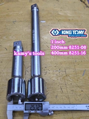 Cần nối khúc nối tuýp 1 inch Kingtony dài 8 inch 16 inch 8251-08 8251-16