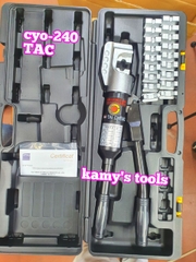 CYO-240 Kìm ép cos thủy lực Tai Cheng TAC ép lục giác 10 tấn 16-240mm2