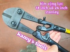 Kéo cắt sắt cộng lực Stanley 18 inch 457mm 24 inch 605mm model 14-318-S và 14-324-S