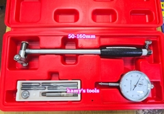 50-160mm Đồng hồ đo lỗ trong xy lanh chính xác độ sai số 0.01mm