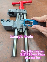 Dao cắt ống sắt tráng kẽm phụ kiện máy tiện ren ống Z1T-R3 Long Shun PTSLS02