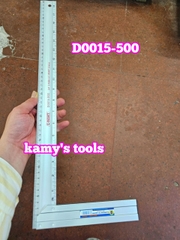 D0015-500 Thước ke góc vuông hợp kim nhôm 500mm C-mart