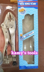 Kìm bấm chết 10 inch dài 250mm mỏ cong hộp màu xanh