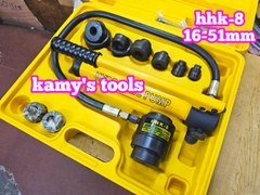 16-51mm Dụng cụ đột lỗ tôn thủy lực TLP HHK-8 khuôn 16mm 20mm 26mm 32mm 39mm 51mm
