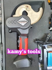 Kìm cắt cáp thủy lực dùng pin HL-50M Hewlee, cắt nhôm lõi thép 800mm2