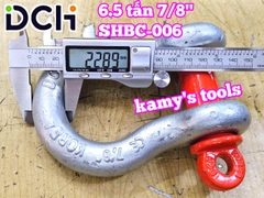 Ma ní omega chốt vặn ren SHBC-006 DCH 6.5 tấn 7/8 inch đường kính ty ren 25mm