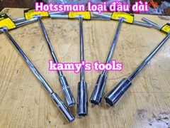 Cần tuýp chữ T loại dài Hotssman lọt lòng khoảng 45mm-50mm cỡ 8mm 10mm 12mm 13mm 14mm 17mm