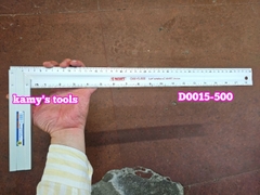 D0015-500 Thước ke góc vuông hợp kim nhôm 500mm C-mart