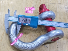 Ma ní omega 8.5 tấn 1 inch đường kính ty ren 28mm