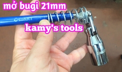 Tay mở bugi 21mm đầu bẻ Cmart model F0297-21