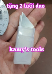 Kéo cắt góc nẹp, kìm cắt góc len nhựa điều chỉnh nhiều góc độ LS500217 tặng 2 lưỡi dao