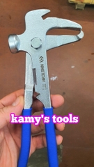 Kìm đầu búa tháo đóng chì cân mâm bánh xe model 9BK11 Kingtony, kềm đầu búa