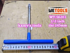 Cần tuýp chữ T 1/2 inch dài 10 inch 245mm Wetools Boss WT-56203