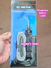 Bút thử điện bình xe máy ô tô 3-48V Kingtony 9DC23 9DC-23 dài 150mm