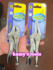 Kìm bấm chết 5 inch 125mm BH-462 và mũi nhọn 6 inch 150mm BH-475 cao cấp Black Hand đài loan