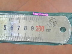 Thước lá inox 2m (2 mét) bản 38mm hệ mét Berrylion 070701200