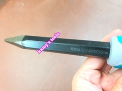 Đục bê tông nhọn có tay cầm bảo vệ 305mm đường kính 19mm Total THT4221216