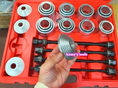 Bộ dụng cụ vam cảo ổ bi bạc đạn bánh trước 28 chi tiết kamytools