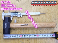Búa thép đầu lục giác cán gỗ 1LB 2LB 3LB 4LB Crossman 68-401 68-402 68-403 68-404
