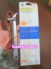 Cảo mở lọc nhớt lọc dầu bằng dây da cờ lê dây da 9 inch 225mm C-mart F0007-09 mở 30-160mm