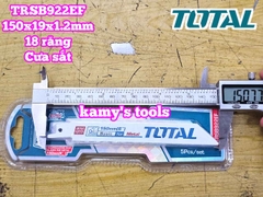Bộ 5 lưỡi cưa kiếm cưa sắt cắt kim loại 18 răng dài 150mm Total TRSB922EF 150x19x1.2mm