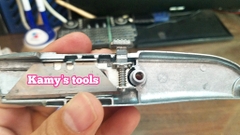 Dao rọc giấy lưỡi liền cán nhôm Tolsen 30008 ( dao rọc cáp, dao rọc giấy)