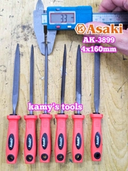 Bộ dũa giũa mini 6 cây Asaki AK-3899 cỡ 4mm 4x160mm
