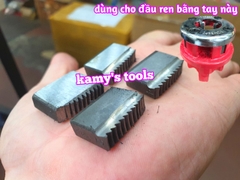Lưỡi dao tiện ren ống bằng tay 13mm 17mm 21mm 27mm 34mm 42mm 49mm 60mm để lắp vào các đầu tiện ren (1 bộ 4 lưỡi)