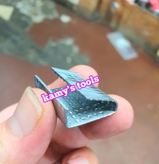 Bọ sắt khóa kẹp bấm đóng đai nhựa đai kiện hàng hóa bọ cuốn bọ gai 16mm 19mm (1kg)