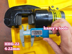 Kìm cắt sắt thủy lực bằng tay 4-22mm HHG-22 TLP bụng lớn
