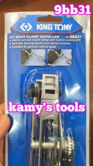 Dụng cụ siết cắt dây đai inox trục láp ,kìm siết đai láp, siết quai nhê cổ dê láp ô tô Kingtony model 9BB31