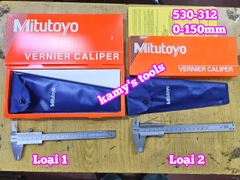 Thước kẹp cơ khí 0-150mm x0.02mm Mitutoyo 530-312