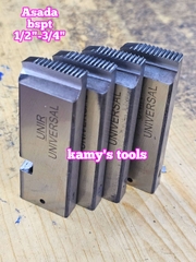 1/2-3/4 inch Dao tiện ren ống Asada Ksu Piset hiệu Unir BSPT