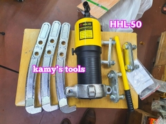 Cảo thủy lực 50 tấn TLP model HHL-50 mở 200-500mm, vam thủy lực 50 tấn