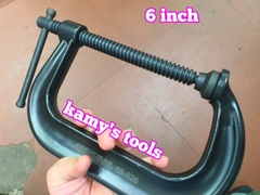 Cảo chữ C 6 inch 150mm Crossman model 68-626 thép đúc