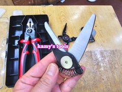 Kìm đa năng kìm nhọn kìm điện kìm cắt kìm tuốt dây điện bấm cos 5 trong 1 đổi đầu linh hoạt