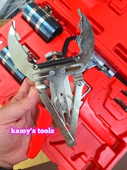 Bộ dụng cụ tháo lắp xéc măng, làm sạch cạo rãnh xéc măng, cổ dê vô bạc 9 chi tiết